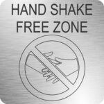 Hand Shake Free Zone