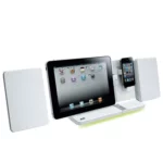 JVC CD/MICRO/IPOD/IPAD SYSTEM White