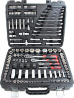 142 PC 1/4", 3/8" & 1/2" DR. Socket & Bit Set (Metric & Sae) - Image 2
