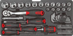 68Pc 1/2 Dr 2- Drawer Chest Tool Set - Image 4