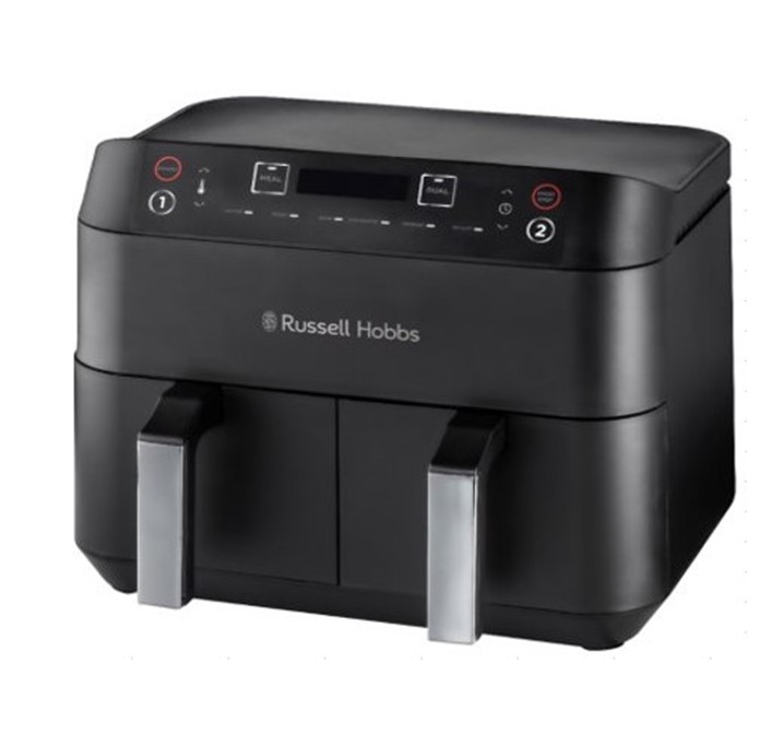 Russell Hobbs RHDAF11 2460W 8L Dual Air Fryer Shopperdeals