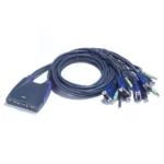 ATEN 4-port USB VGA/Audio Cable KVM Switch