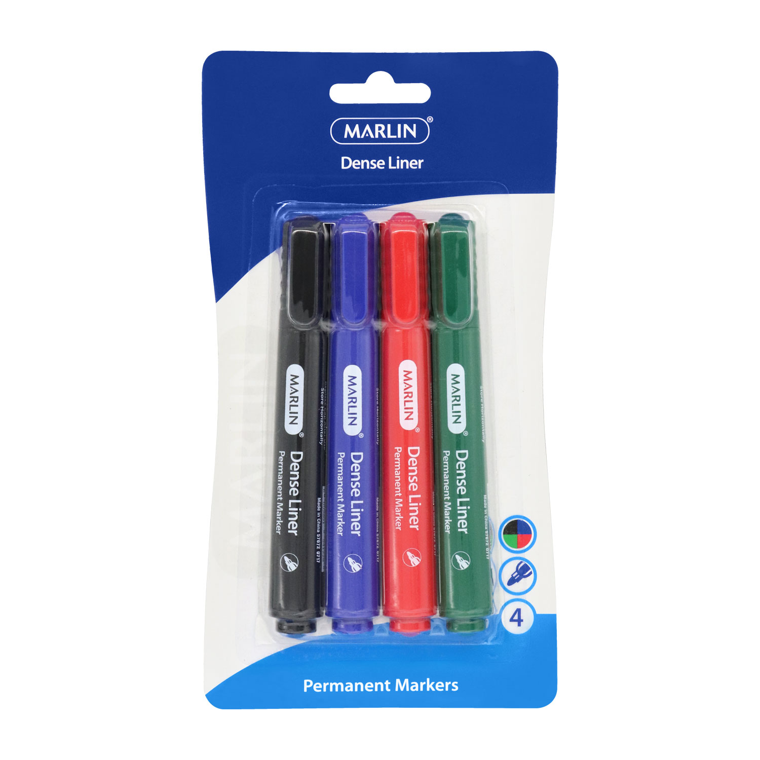 Marlin Dense Liners Permanent Markers