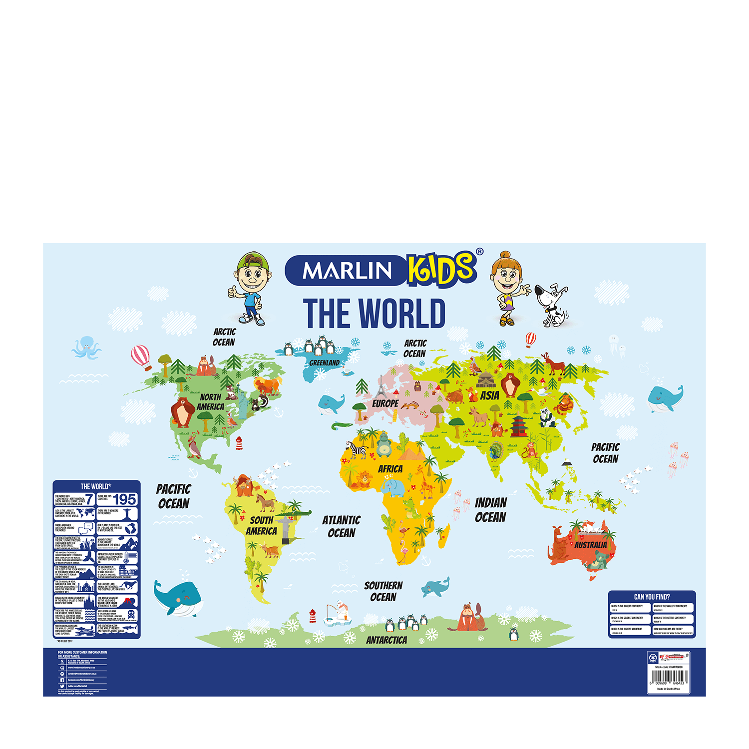Marlin Kids Chart