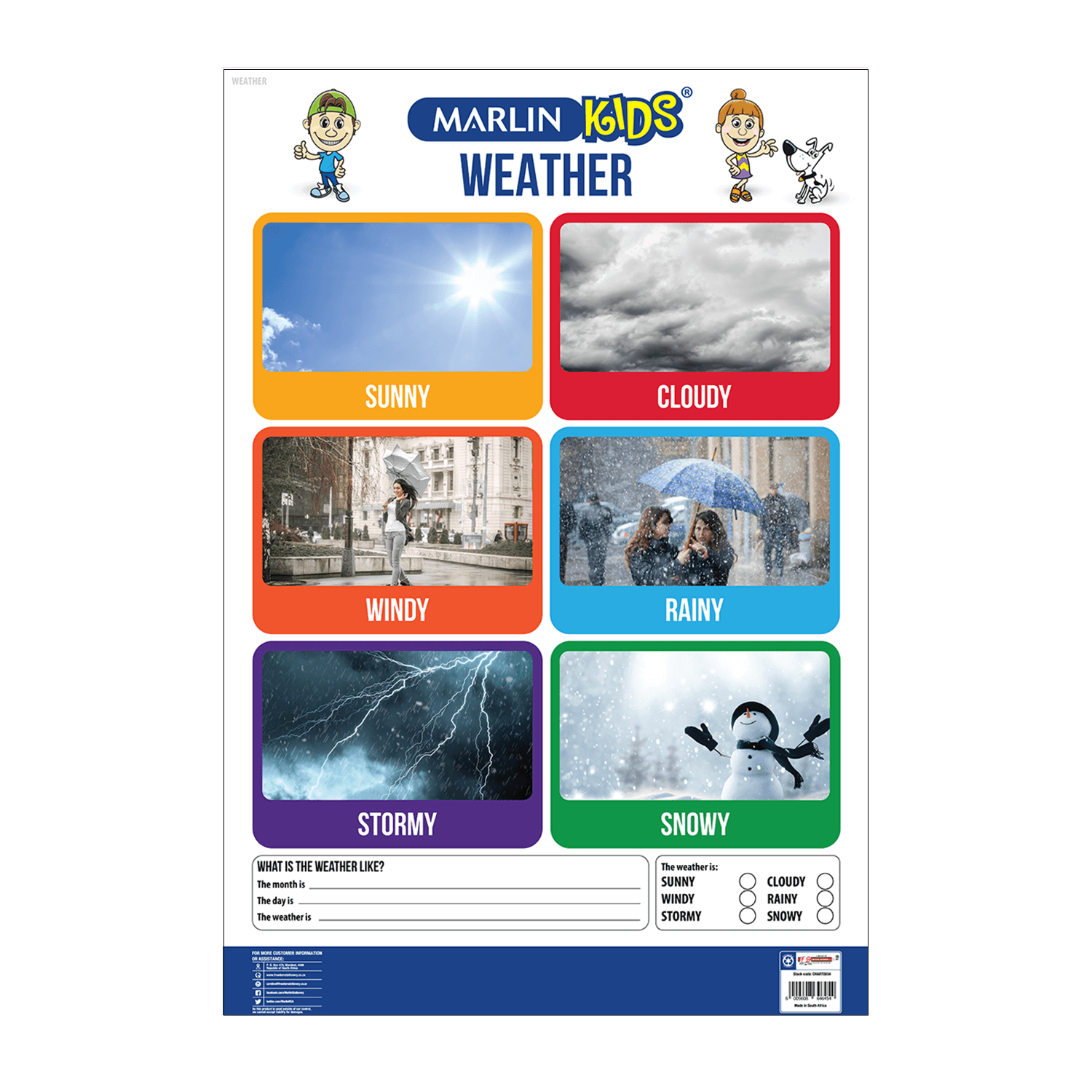Marlin Kids Chart