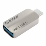 ORICO USB Type-C to USB-A 3.1 ChargeSync On The Go Adapter – Silver