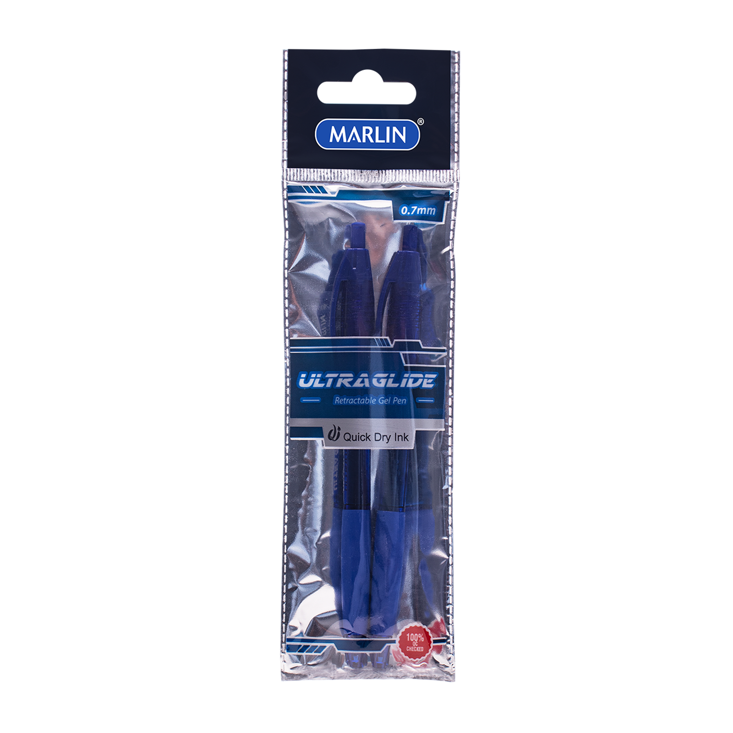 Marlin Ultraglide Blue Gel Ink Retract Pen