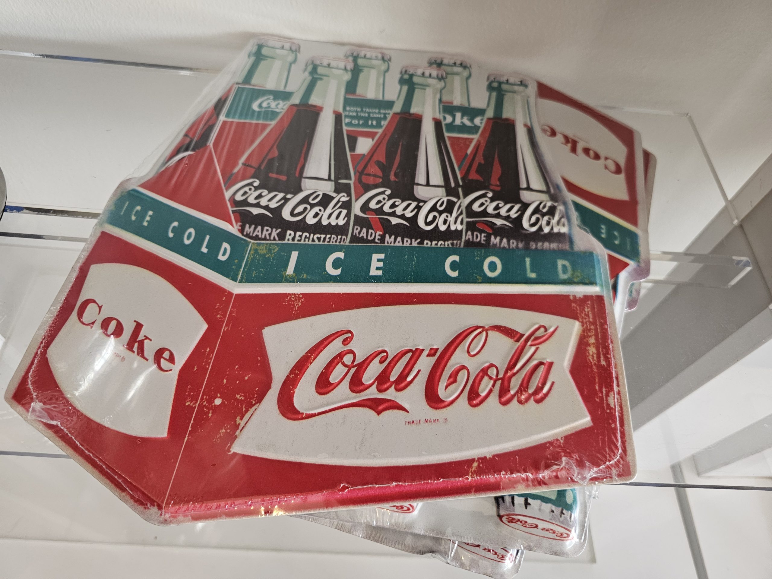 Coca-Cola Decor Aluminum Plates