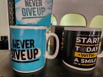 Giant 500ml Motivational Coffee/Tea Mugs