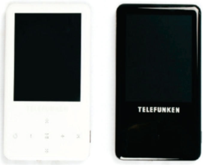 TELEFUNKEN 8GB MP4 PLAYER WITH CAMCORDER