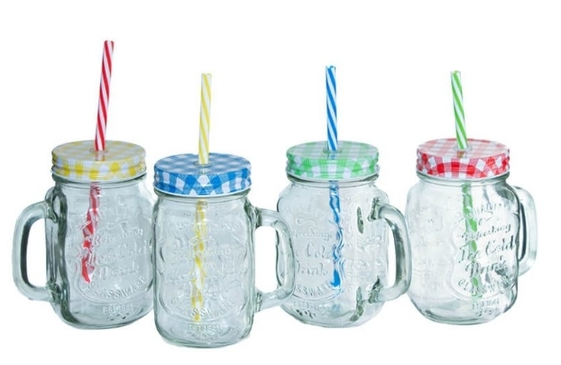 HANDLED  COLD DRINK JAR