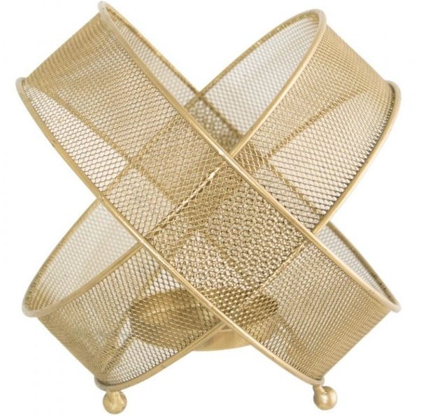 DECO SATURN CANDLE HOLDER