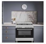 Elba Classic 90cm 5 Burner Gas Cooker With Gas Oven (Stainless Steel) - Image 2
