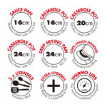 BENNETT READ 16 PIECE STAINLESS STEEL POT SET - Image 2