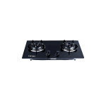 TOTAI 2 BURNER GAS ON GLASS HOB