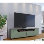 SANTORINI TV STAND 75" - MINT / ALMOND - Image 2