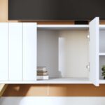 SPACE TV STAND 50" - WHITE MATTE - Image 3